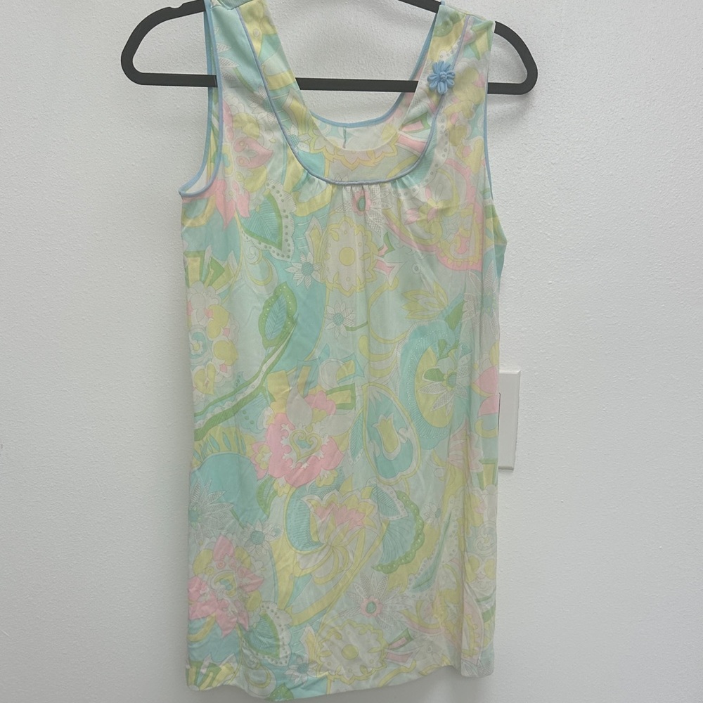 Floral Pastel Sleeveless Top